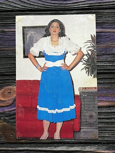 Sridevi * Vintage Bollywood Postcard * (Fine) (212)