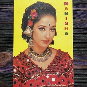 Manisha Koirala * Vintage Bollywood Postcard * (Paadise) (WN)