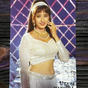Manisha Koirala * Vintage Bollywood Postcard * (UC) (WN)