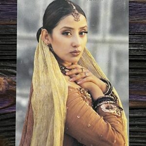 Manisha Koirala * Vintage Bollywood Postcard * (PC) (145)