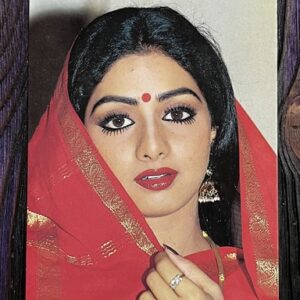 Sridevi * Vintage Bollywood Postcard * (Venus) (F 376)