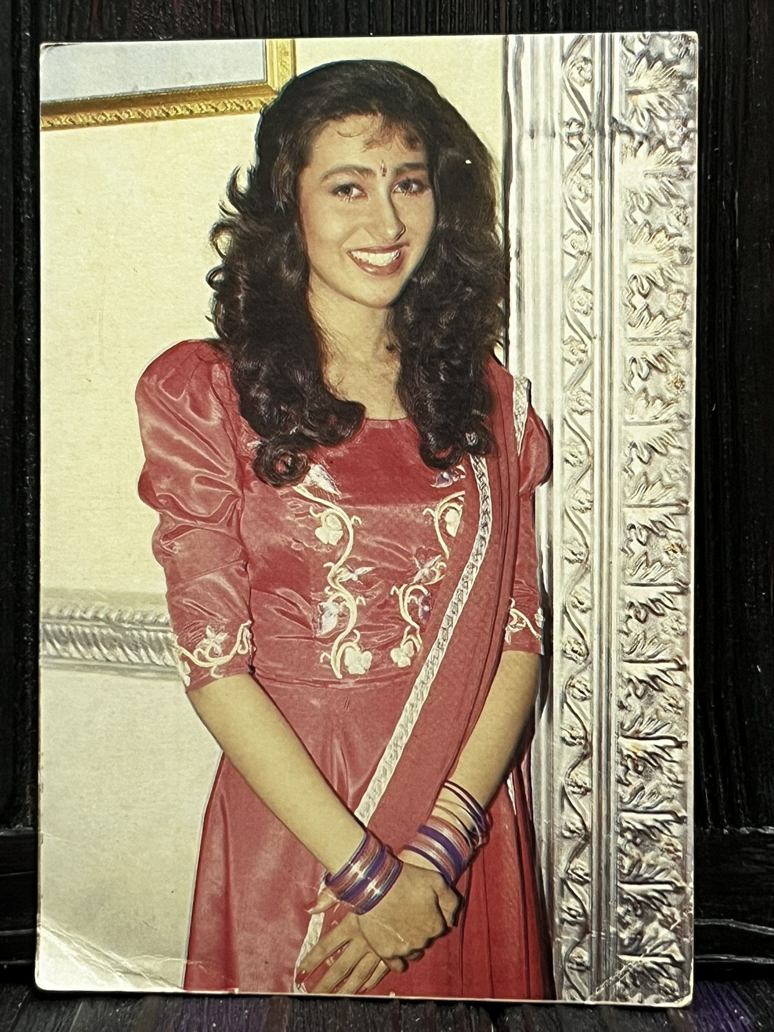 Karishma Kapoor * Vintage Bollywood Postcard * (jAIN) (1458)