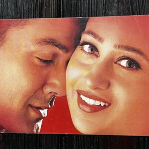 Karishma Kapoor Bobby Deol * Vintage Bollywood Postcard * (Twins) (WN)