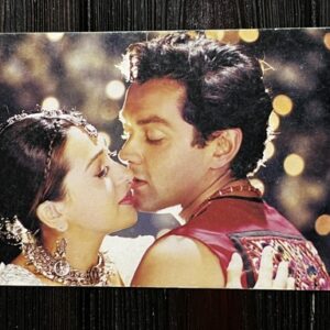 Karishma Kapoor Bobby Deol * Vintage Bollywood Postcard * (Twins) (WN)