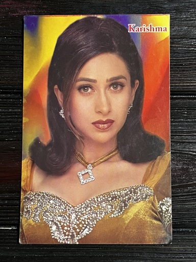 Karishma Kapoor * Vintage Bollywood Postcard * (WN) (WN)