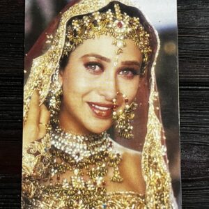 Karishma Kapoor * Vintage Bollywood Postcard * (Sanal) (WN)