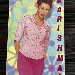 Karishma Kapoor * Vintage Bollywood Postcard * (BAR) (WN)