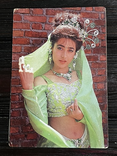 Karishma Kapoor * Vintage Bollywood Postcard * (Brijbasi) (1929)