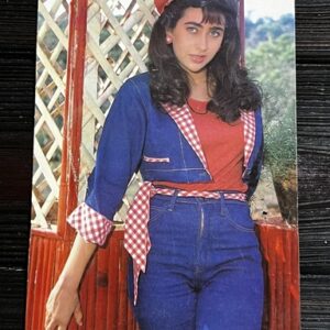 Karishma Kapoor * Vintage Bollywood Postcard * (Ruby) (794)