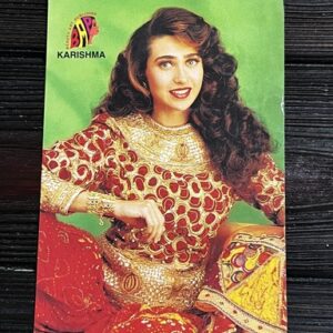 Karishma Kapoor * Vintage Bollywood Postcard * (BAR) (WN)