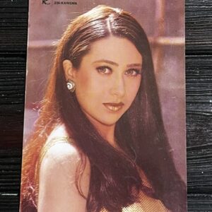 Karishma Kapoor * Vintage Bollywood Postcard * (kAMAL) (236)