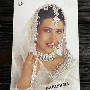 Karishma Kapoor * Vintage Bollywood Postcard * (UC) (WN)