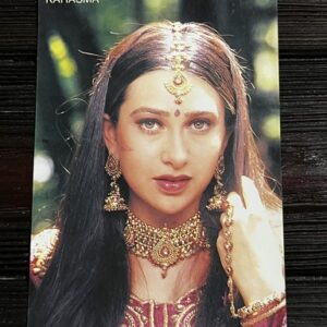 Karishma Kapoor * Vintage Bollywood Postcard * (NAA) (WN)