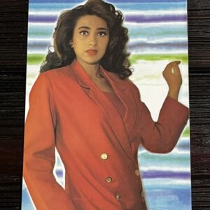 Karishma Kapoor * Vintage Bollywood Postcard * (RC) (1238)