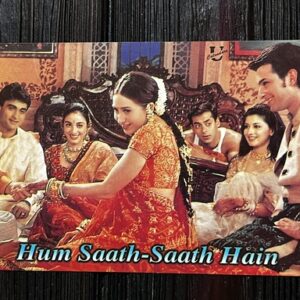Karishma Kapoor Saif Ali Khan Salman Tabu Sonali * Vintage Bollywood Postcard * (UC) (WN)