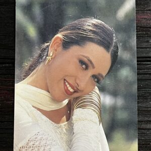 Karishma Kapoor * Vintage Bollywood Postcard * (NCC) (WN)