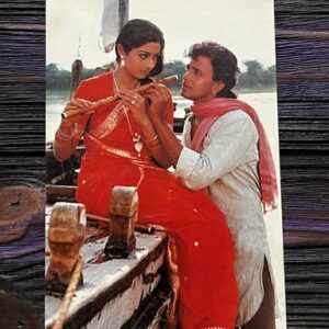 Sridevi Mithun Chakraborty * Vintage Bollywood Postcard * (BAP) (481)