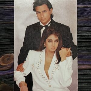 Sridevi Saif Ali Khan * Vintage Bollywood Postcard * (VPP) (3810)