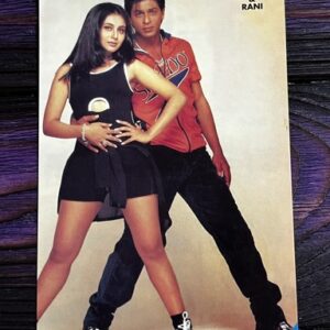 Rani Mukerji Shah Rukh Khan* Vintage Bollywood Postcard * (NAA) (WN)