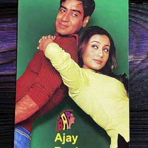 Rani Mukerji Ajay Devgn * Vintage Bollywood Postcard * (BAP) (WN)