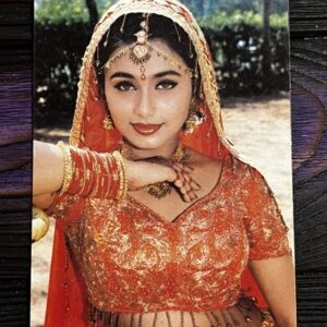 Rani Mukerji * Vintage Bollywood Postcard * (Twins) (WN)