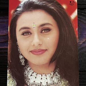 Rani Mukerji * Vintage Bollywood Postcard * (UC) (WN)