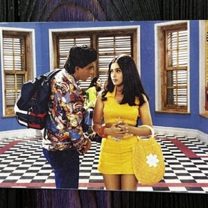Rani Mukerji Shah Rukh Khan* Vintage Bollywood Postcard * (Jain) (5007)