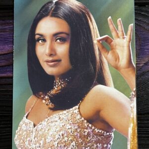 Rani Mukerji * Vintage Bollywood Postcard * (Jain) (WN)