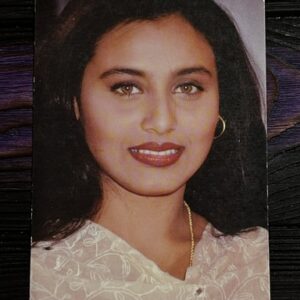 Rani Mukerji * Vintage Bollywood Postcard * (Twins) (WN)