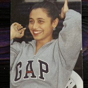 Rani Mukerji * Vintage Bollywood Postcard * (Pooran) (7172)