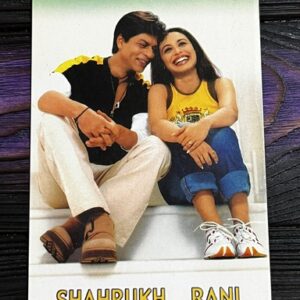 Rani Mukerji Shah Rukh Khan* Vintage Bollywood Postcard * (Paradise (WN)