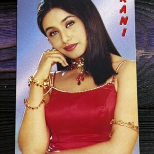Rani Mukerji * Vintage Bollywood Postcard * (NAA) (WN)