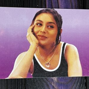 Rani Mukerji * Vintage Bollywood Postcard * (Twins) (WN)