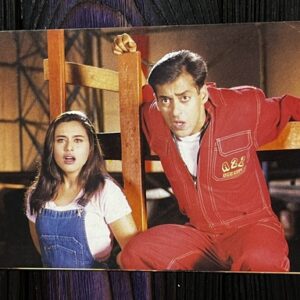 Rani Mukerji Salman Khan * Vintage Bollywood Postcard * (jAIN) (WN)