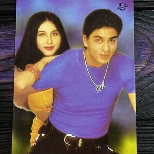 Rani Mukerji Shah Rukh Khan* Vintage Bollywood Postcard * (UC) (WN)