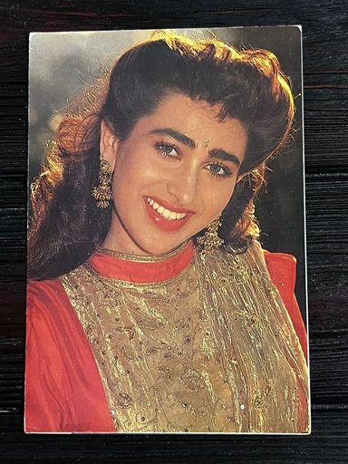 Karishma Kapoor * Vintage Bollywood Postcard * (Jain) (2108)