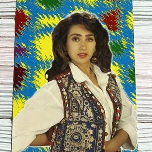 Karishma Kapoor * Vintage Bollywood Postcard * (RC) (560)