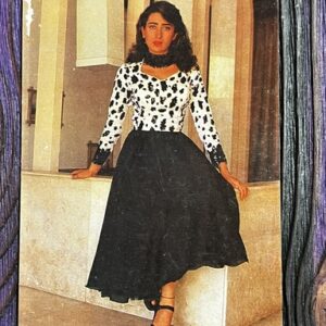 Karishma Kapoor * Vintage Bollywood Postcard * (Pooran) (7876)