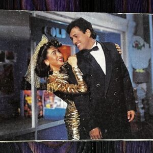 Karishma Kapoor Govinda* Vintage Bollywood Postcard * (Jain) (4443)