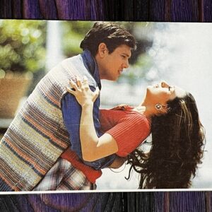 Karishma Kapoor Govinda* Vintage Bollywood Postcard * (Brijbasi) (3901)