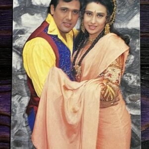 Karishma Kapoor Govinda* Vintage Bollywood Postcard * (PC) (178)