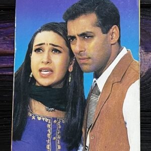 Karishma Kapoor Salman Khan * Vintage Bollywood Postcard * (Jain) (WN)