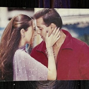 Karishma Kapoor Salman Khan * Vintage Bollywood Postcard * (Sonal) (WN)