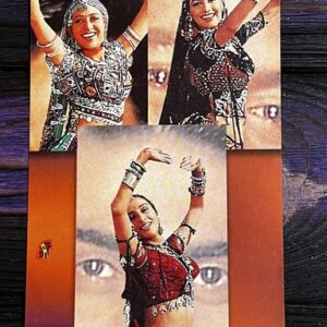 Karishma Kapoor Sonali Bendre Tabu * Vintage Bollywood Postcard * (BAR) (WN)