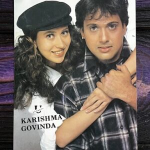 Karishma Kapoor Govinda* Vintage Bollywood Postcard * (UC) (WN)