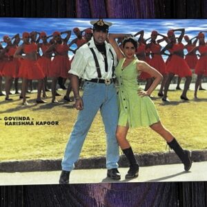 Karishma Kapoor Govinda* Vintage Bollywood Postcard * (RC) (1870)