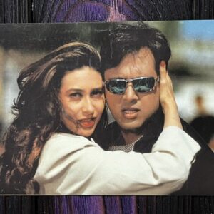 Karishma Kapoor Govinda* Vintage Bollywood Postcard * (RC) (1865)