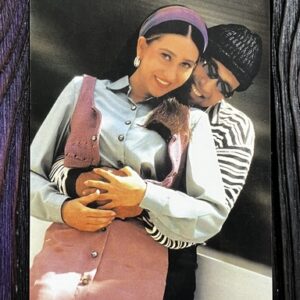 Karishma Kapoor Govinda* Vintage Bollywood Postcard * (RC) (1854)