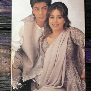 Mahima Chaudhry Shah Rukh Khan * Vintage Bollywood Postcard * (VPP) (4555)