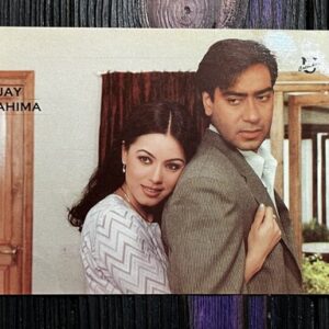 Mahima Chaudhry Ajay Debgn * Vintage Bollywood Postcard * (UC) (WN)